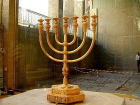 Jewish Menorah Yeshua and Hanukkah